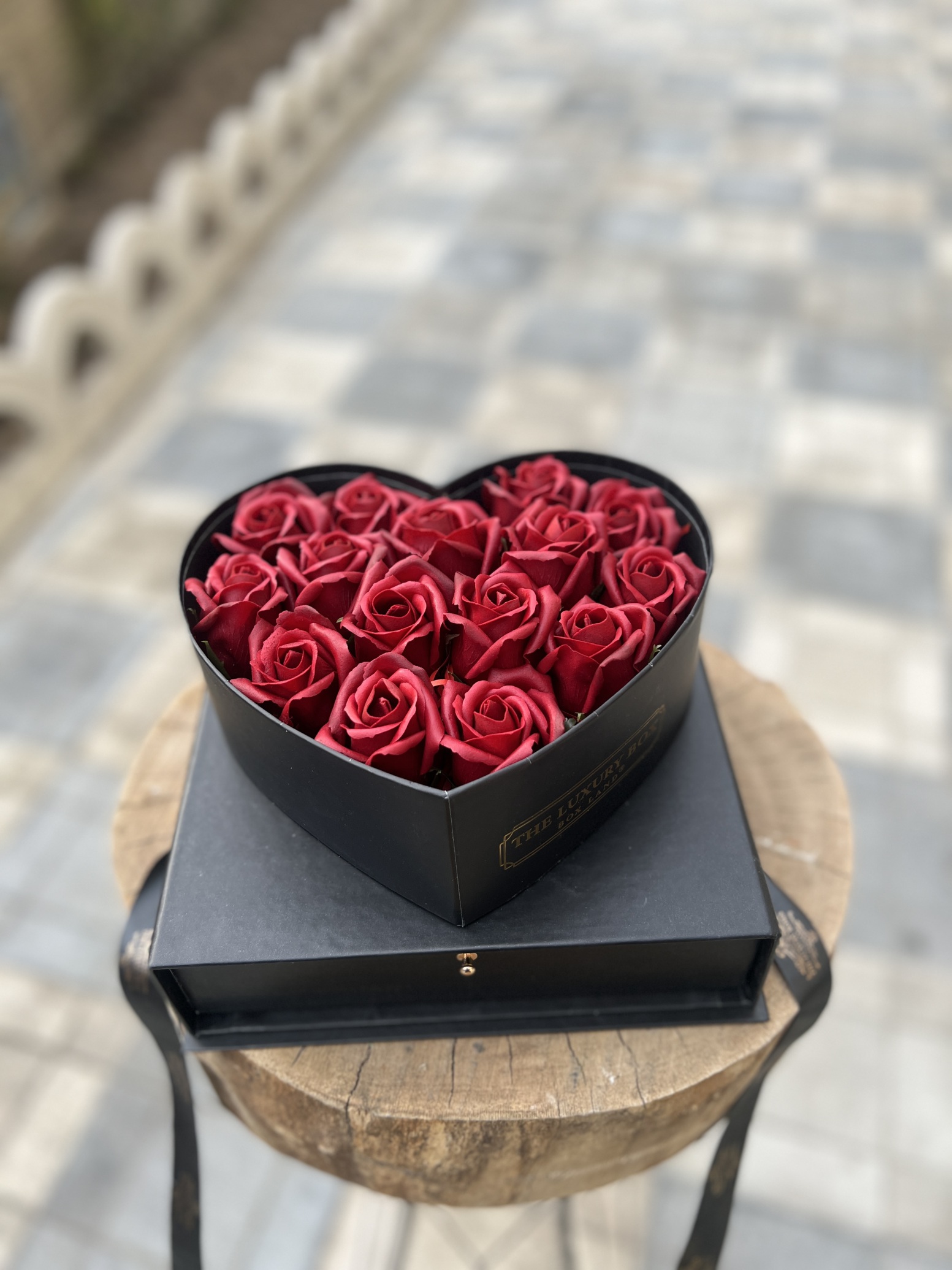  باکس گل قلب 