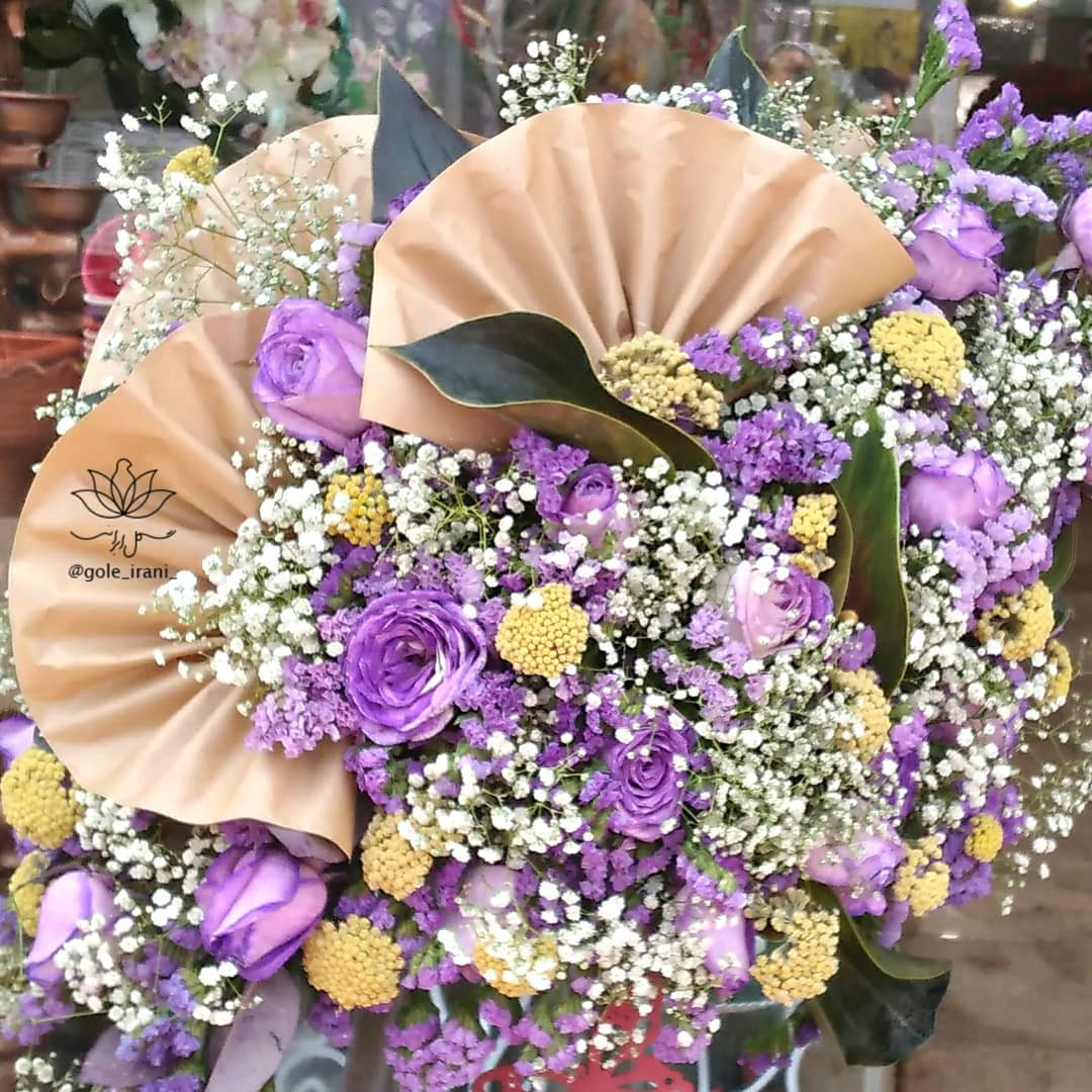  بازار آنلاین گل و گیاه باکس گل تولد سورپرایز عاشقانه سالگرد ازدواج خرید آنلاین باکس گل باکس گل بنفش دخترانه 